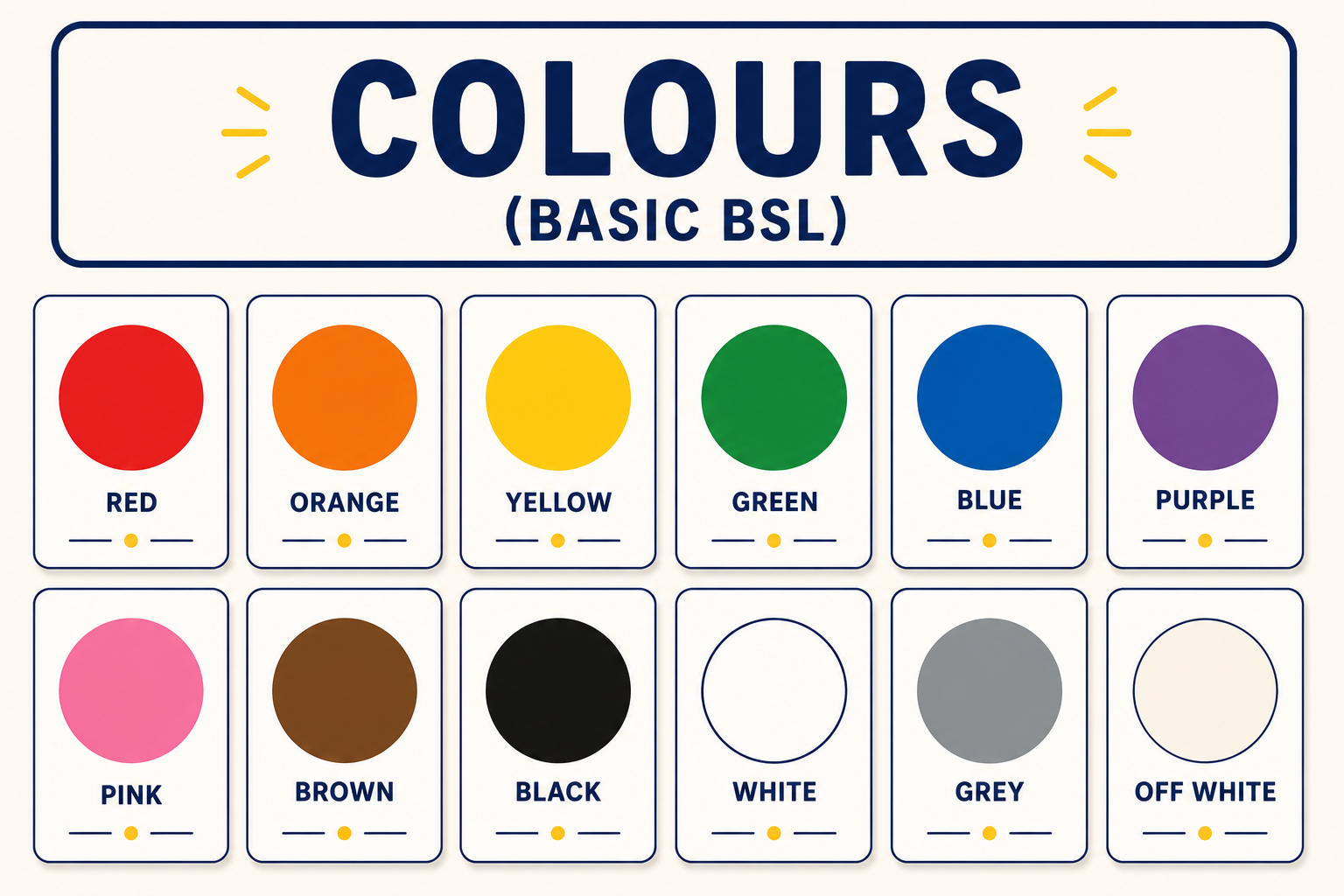 colours (Basic BSL)